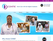 Tablet Screenshot of cohme.org